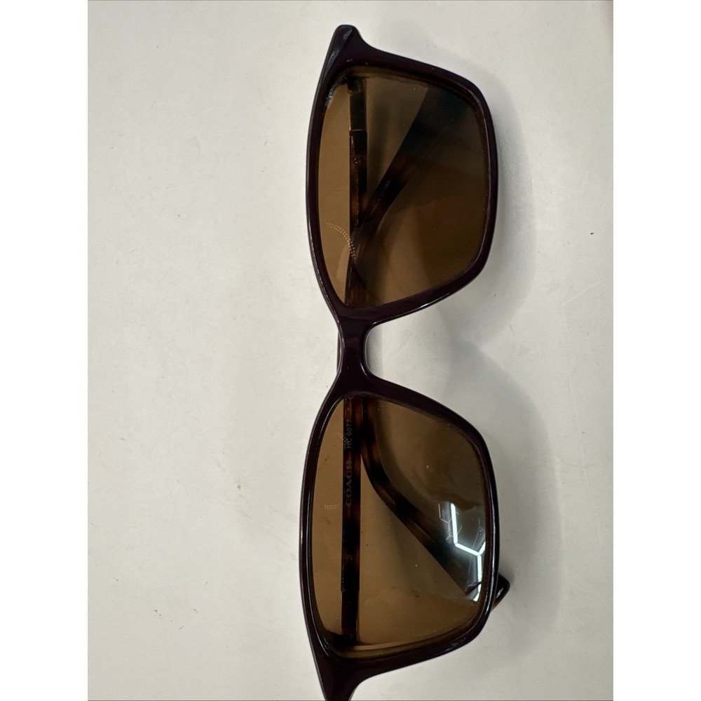 Coach HC 6077 5335 Eyeglasses Frames Womens Brown Full Rim 51-15-135 7339
